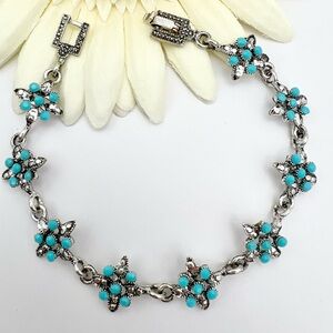 BLUE CHALCEDONY BRACELET